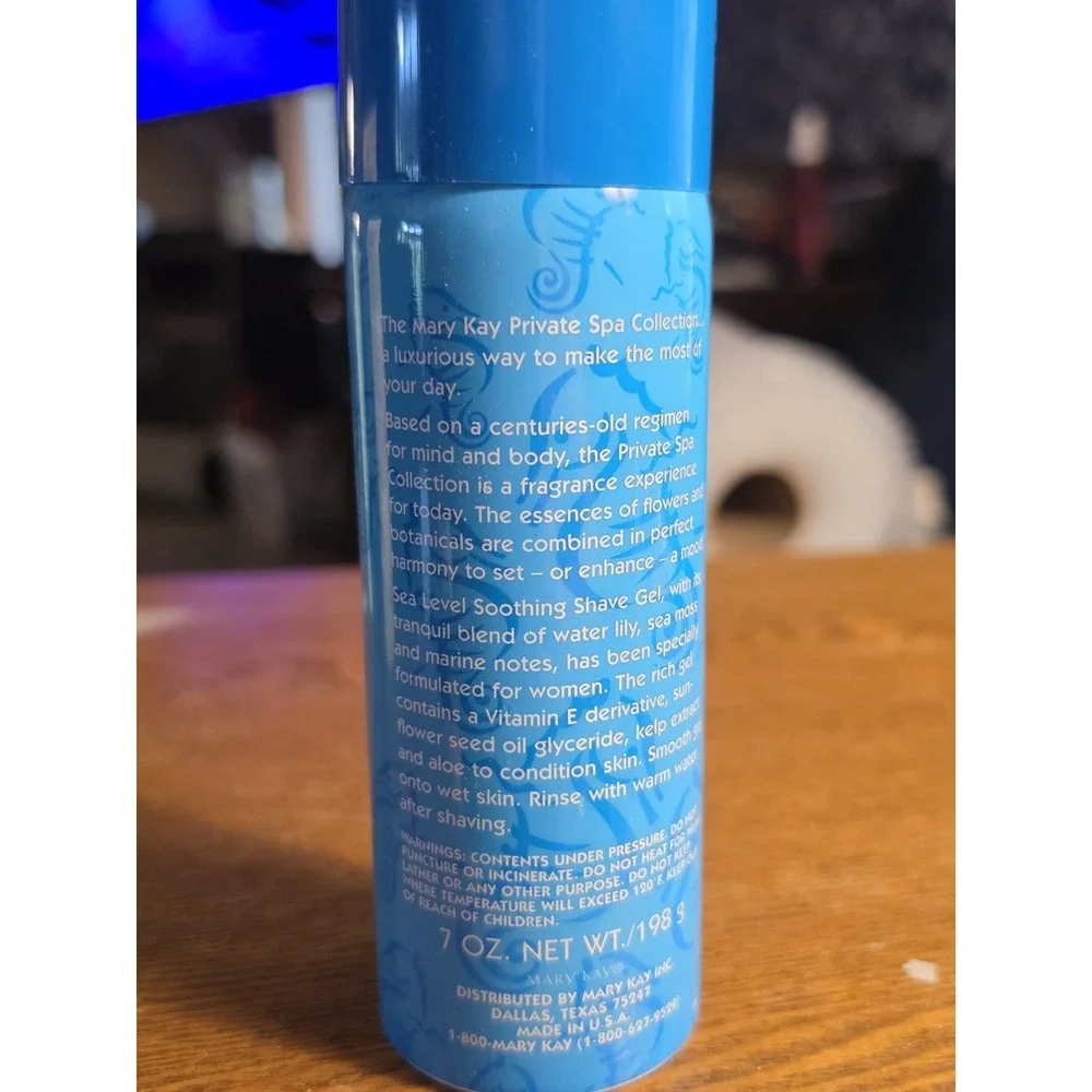 Vtg Nos Mary Kay Private Spa Collection Sea Level Soothing Shave Gel